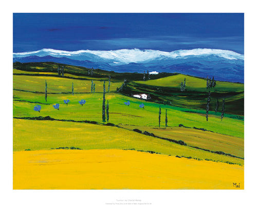 Tourtour by Chantal Mahay | 15.7 x 19.7 Fine Art Print