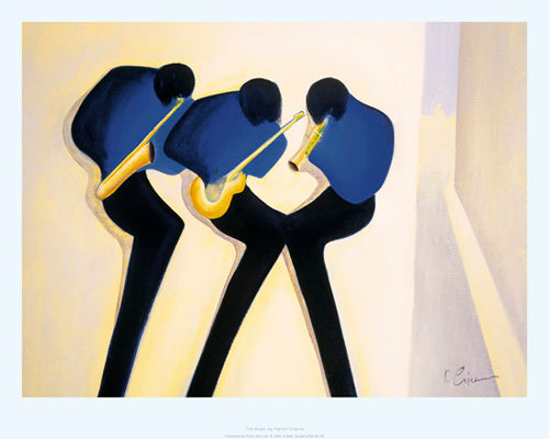 The Blues by Patrick Ciranna | 15.7 x 19.7 Fine Art Print