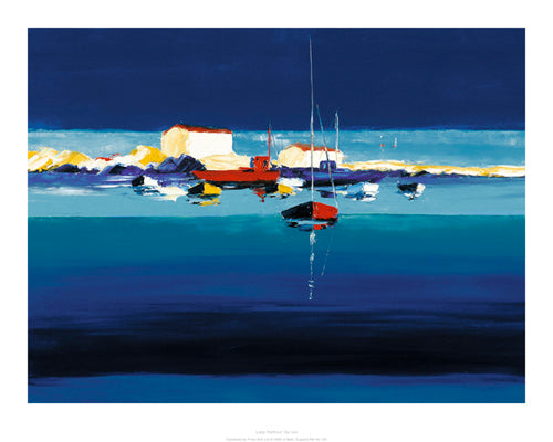 Lazy Harbour by Leo | 15.7 x 19.7 Fine Art Print