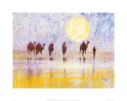 Caravan by Jonathan Sanders | 15.7 x 19.7 Fine Art Print