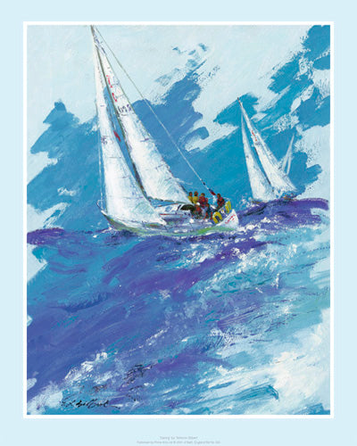 Sailing by Terence Gilbert | 19.7 x 15.7 Fine Art Print