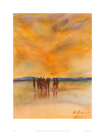 The Conference by Patrick Bradfield | 19.7 x 15.7 Fine Art Print