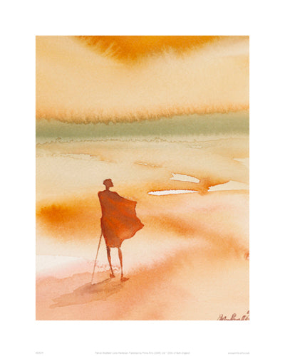 Lone Herdsman by Patrick Bradfield | 19.7 x 15.7 Fine Art Print