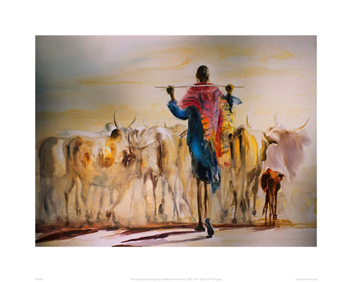 Evening Gold by Frances Simpson | 15.7 x 19.7 Fine Art Print