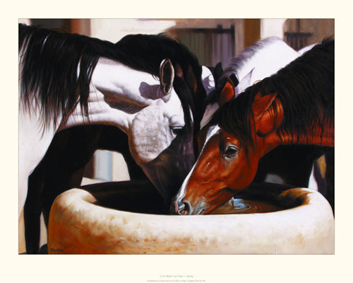 Cool Water by Peter J. Bailey | 15.7 x 19.7 Fine Art Print