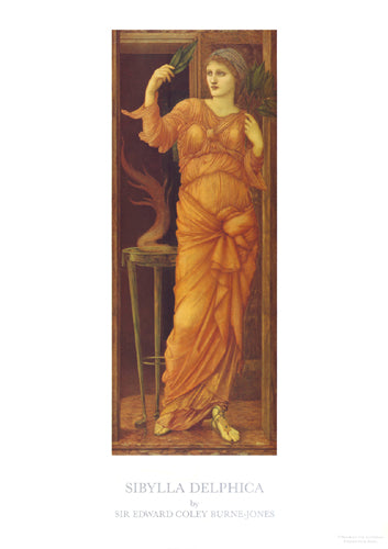 Sibylla Delphica by Edward Burne-Jones | 23 3/8 x 16 1/2 Fine Art Print