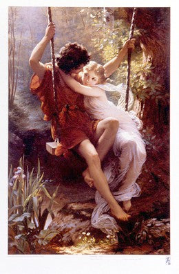 Le Printemps by Pierre-Auguste Cot | 35 x 22 1/2 Fine Art Print