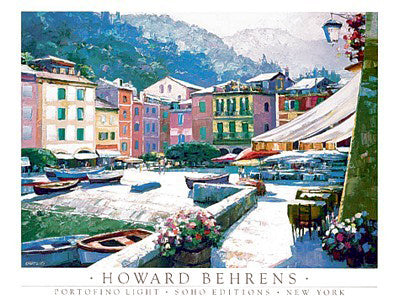 Portofino Light by Howard Behrens | 18 x 24 Fine Art Print