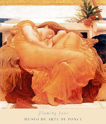 Flaming June by Frederic Lord Leighton | 31 1/2 x 26 7/8 Fine Art Print