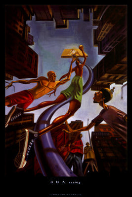 Rising by Justin Bua | 35 3/8 x 24 Fine Art Print