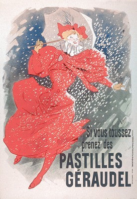 Pastilles Geraudel by Jules Cheret | 36 1/2 x 25 Fine Art Print