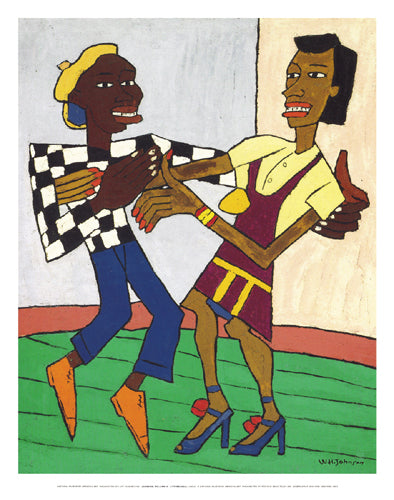 Jitterbugs by William H. Johnson | 28 ¼ x 22 ¼ Fine Art Print