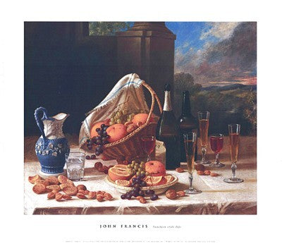 Luncheon Still Life by John Francis | 23 x 26 Fine Art Print