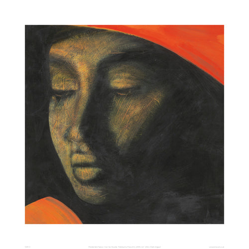 Over Her Shoulder by Michelle Buhl-Nielsen | 19.7 x 19.7 Fine Art Print