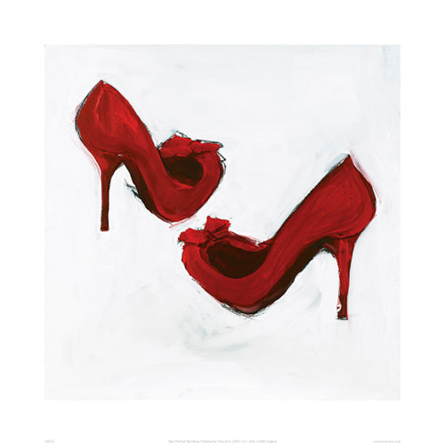 Red Shoes by Kate Marshall | 19.7 x 19.7 Fine Art Print