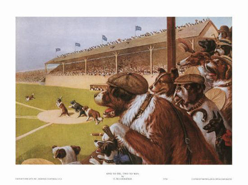 One to Tie, Two to Win by C.M. Coolidge | 12 x 16 Fine Art Print