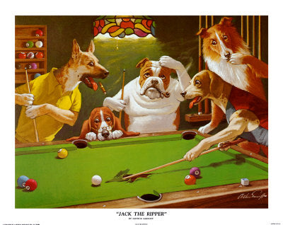 Jack the Ripper (mini) by Arthur Sarnoff | 8 x 10 Fine Art Print