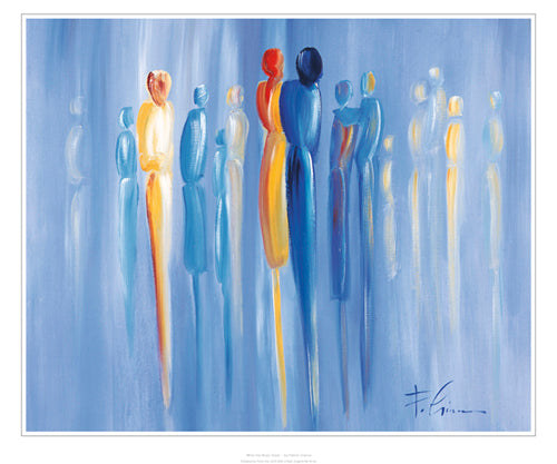 When the Music Stops… by Patrick Ciranna | 19.7 x 23.6 Fine Art Print