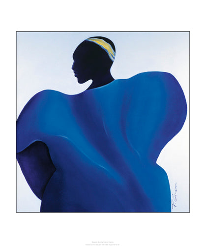 Majestic Blue by Patrick Ciranna | 23.6 x 19.7 Fine Art Print