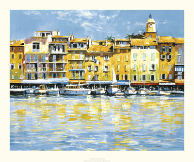 St. Tropez by Michael Sanders | 19.7 x 23.6 Fine Art Print