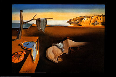 Persistence of Memory by Salvador Dali | 26 1/2 x 36 7/8 Fine Art Print