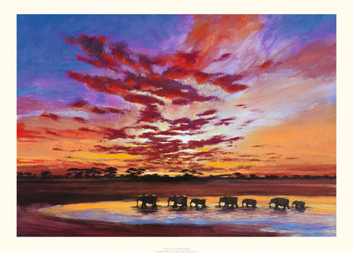 African Sky by Jonathan Sanders | 19.7 x 27.6 Fine Art Print