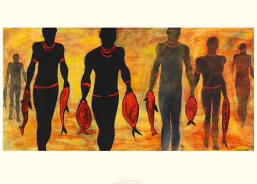 Dawn Catch by Michelle Buhl-Nielsen | 19.7 x 27.6 Fine Art Print