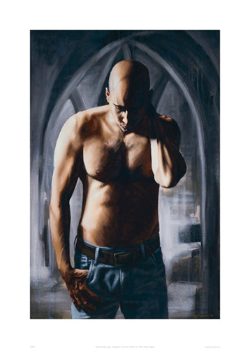 Realisation of a Fallen Angel by Carl BouMansour | 27.6 x 19.7 Art 