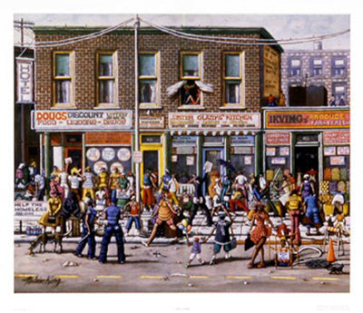 The Strip by Melvin King | 22 5/8 x 26 1/4 Fine Art Print