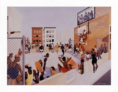 Piedmont Court (mini) by Ernest Watson | 10 3/4 x 13 7/8 Fine Art Print