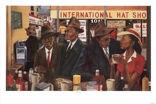 Commerce Street by Ernest Watson | 23 x 34 1/2 Fine Art Print