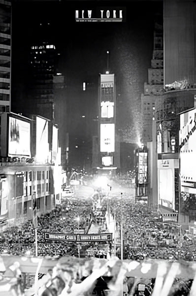 New Year's Eve at Times Square by Jerry Driendl | 36 x 24 Fine Art Print