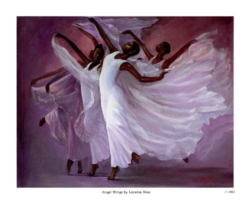 Angel Wings (mini) by Lavarne Ross | 6 1/2 x 8 Fine Art Print