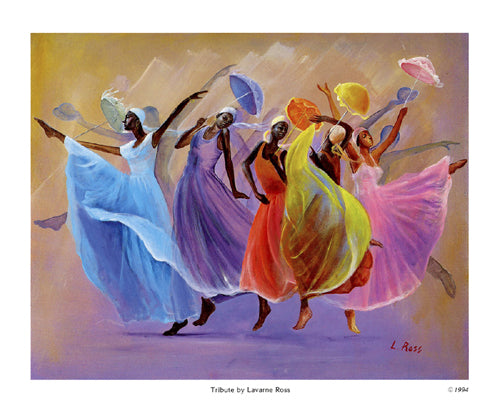 Tribute (mini) by Lavarne Ross | 6 1/2 x 8 Fine Art Print