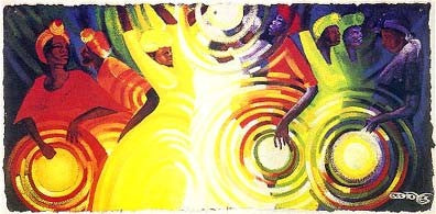 Tambourines, Talking Drums & Smoke Signals by Bernard Hoyes