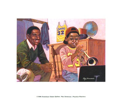 Practice, Practice by Ray Simmons | 8 x 10 Fine Art Print