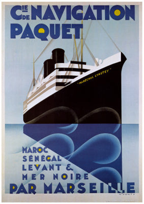 Navigation by Max Ponty | 36 x 24 7/8 Fine Art Print