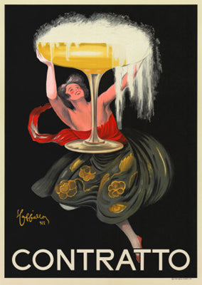 Contratto by Leonetto Cappiello | 34 x 24 Fine Art Print