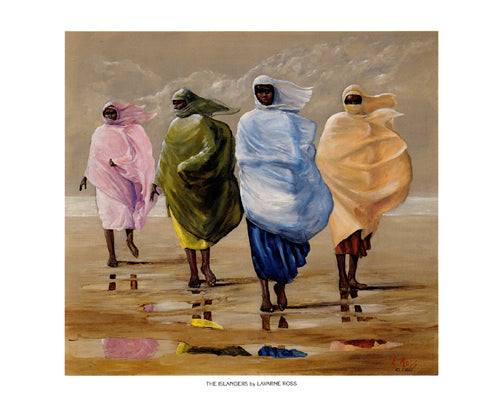 The Islanders (mini) by Lavarne Ross | 6 1/2 x 8 Fine Art Print