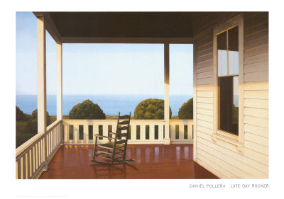 Late Day Rocker by Daniel Pollera | 24 x 34 Fine Art Print