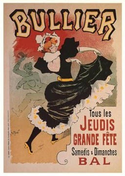 Bullier by Georges Meunier | 22 1/2 x 17 7/8 Fine Art Print