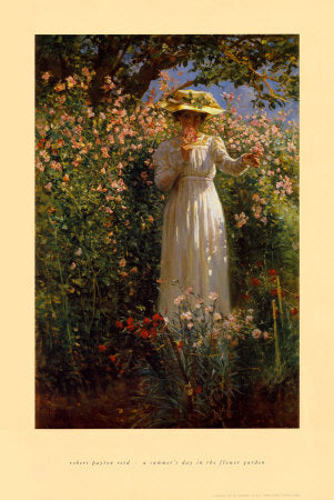 A Summer's Day in the Flower Garden by Robert Payton Reid