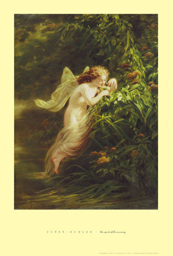 The Spirit of the Morning by Fritz Zuber-Buhler | 27 x 18 Fine Art Print