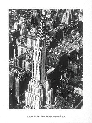 Chrysler Building, New York, 1935 Wall Art | 24 x 18 Fine Art Print