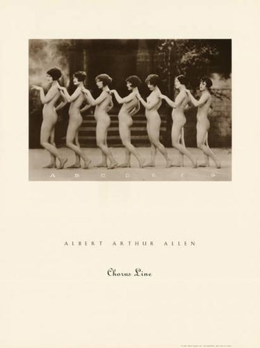 Chorus Line by Albert Arthur Allen | 24 x 18 Fine Art Print