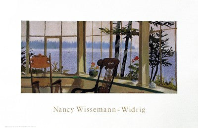 Corner of the Porch by Nancy Wissemann-Widrig | 25 x 37 5/8 Fine Art Print