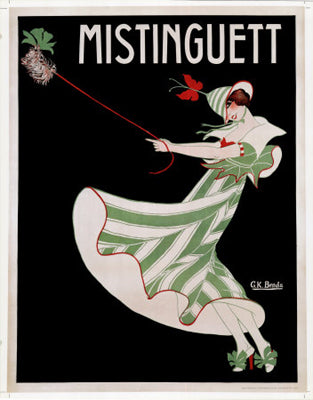 Mistinguett by Georges Kugelmann Benda | 25 3/4 x 20 Fine Art Print