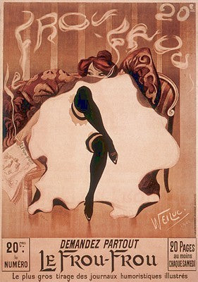 Le Frou-Frou by Lucien-Henri Weiluc | 26 3/8 x 18 7/8 Fine Art Print