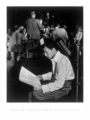 Frank Sinatra by William Gottlieb | 24 x 18 Fine Art Print