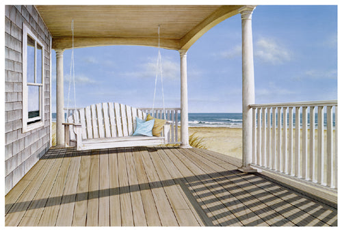 The Porch Swing by Daniel Pollera | 25 x 37 Fine Art Print